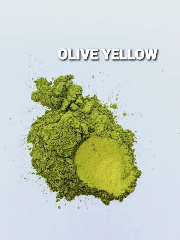 OLIVE YELLOW- Aussie Camphor - Mica Pigment Powder
