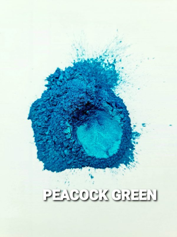 PEACOCK GREEN- Aussie Camphor - Mica Pigment Powder