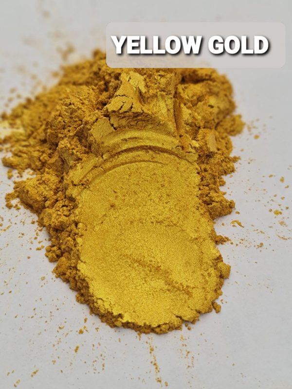 YELLOW GOLD- Aussie Camphor - Mica Pigment Powder