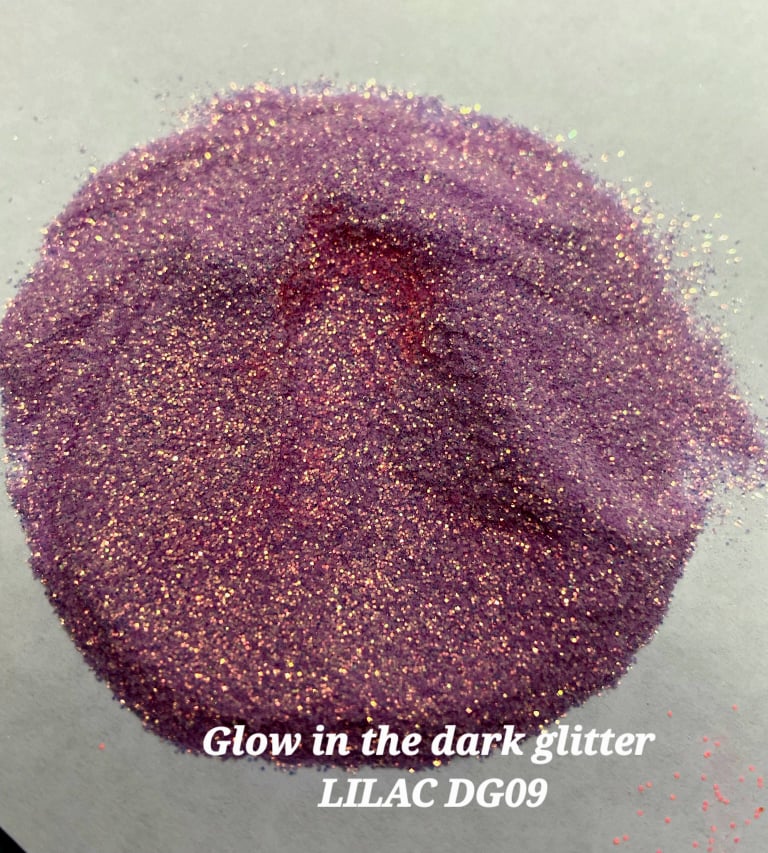 Glow in the dark , glitter pigment - Aussie Camphor