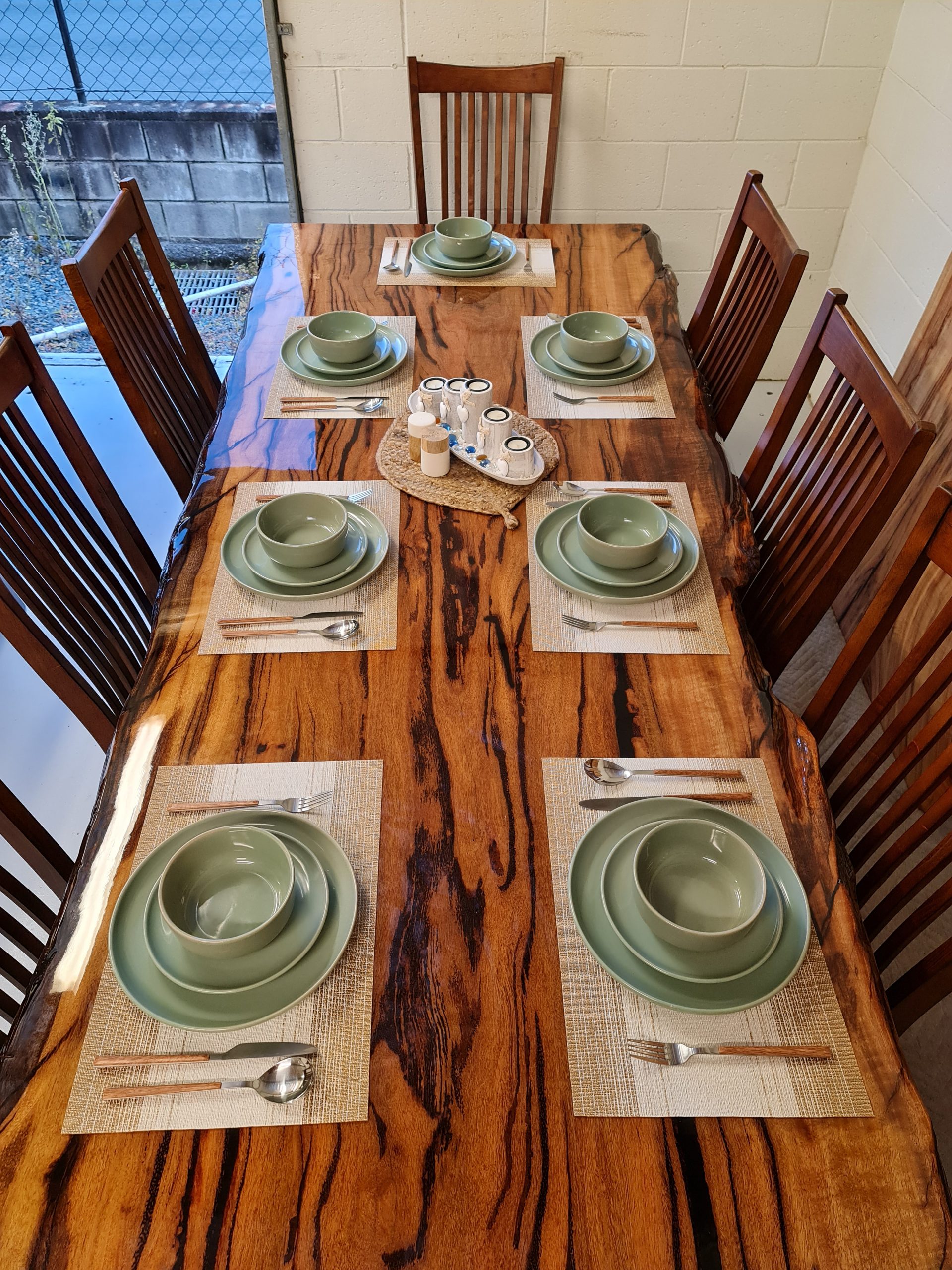 Epoxy Resin River Table Australia Camphor Slab Aussie Camphor